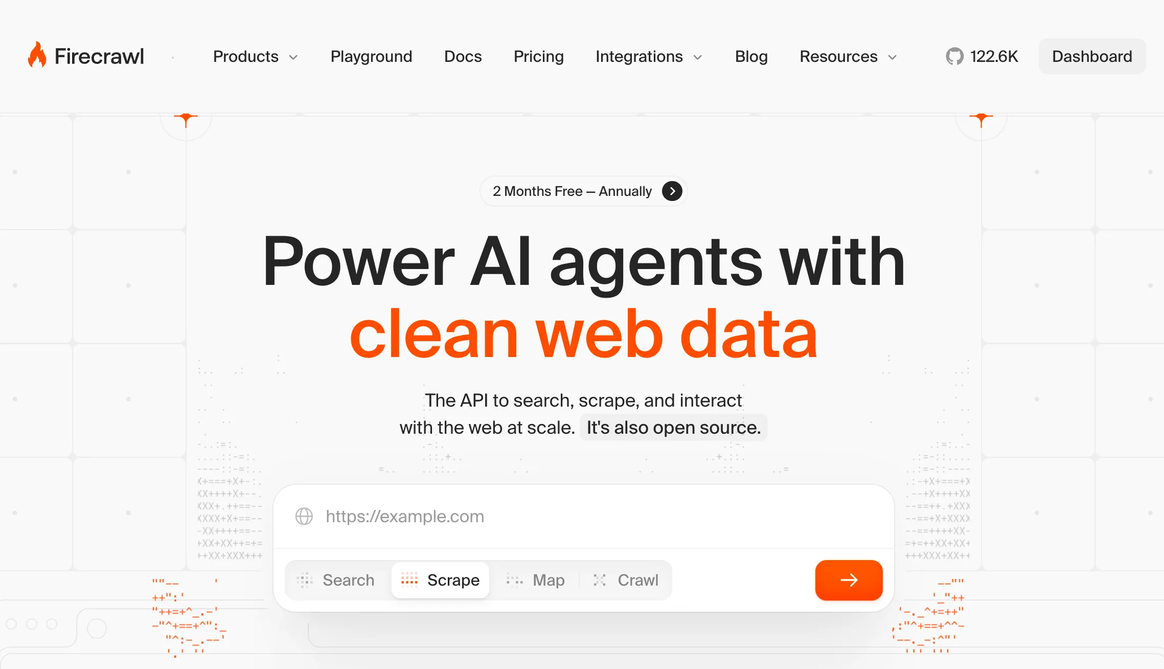 Firecrawl Website Homepage