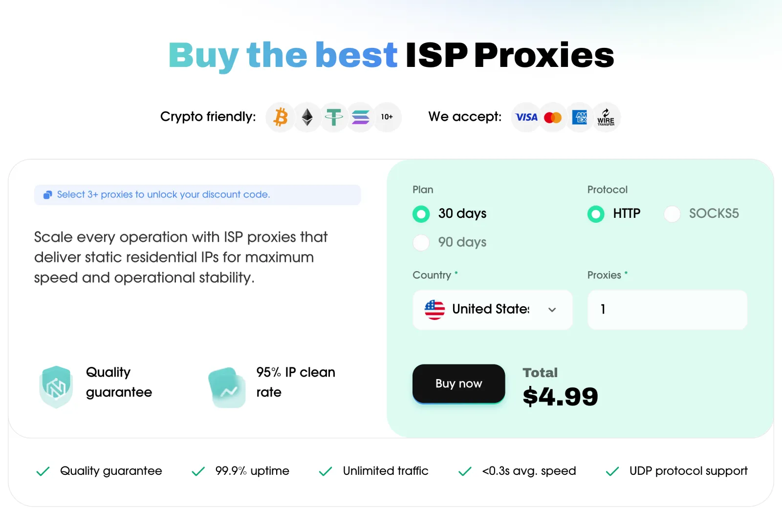 NodeMaven ISP static residential proxy plans