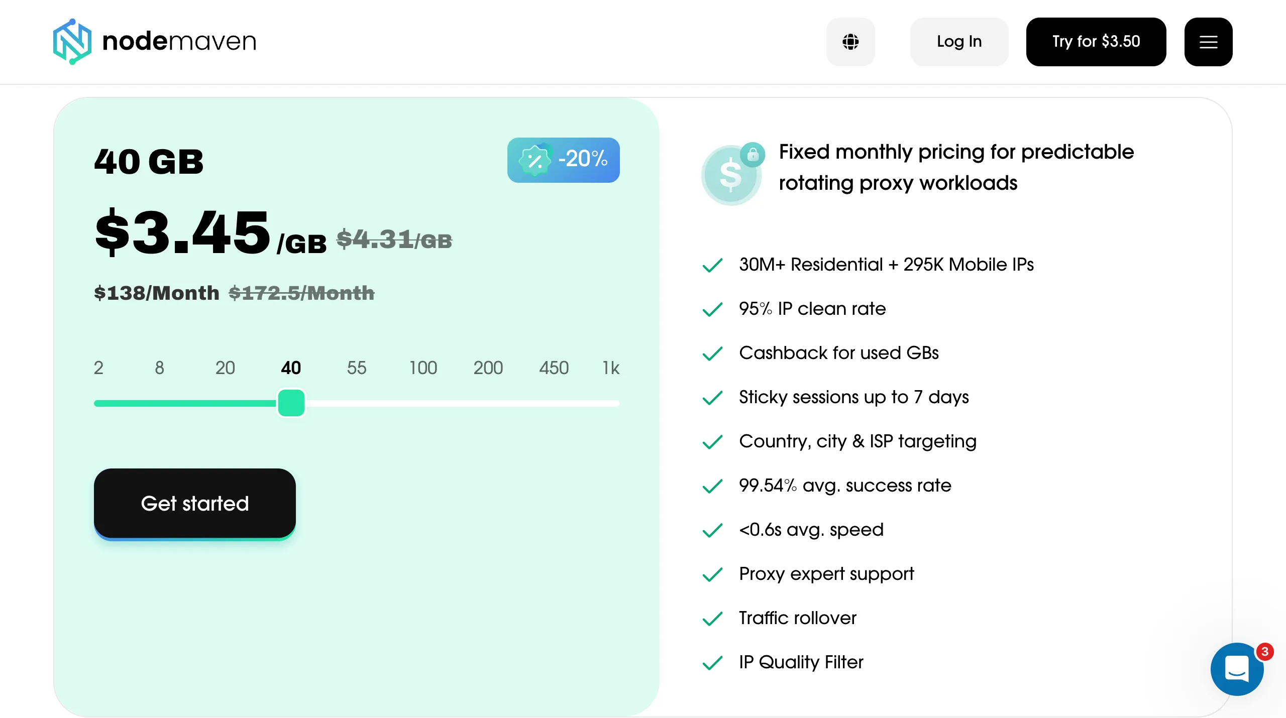 NodeMaven residential proxy network and pool overview