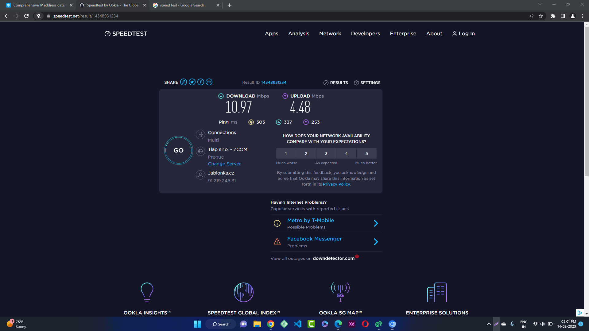 kameleo speed
test results1